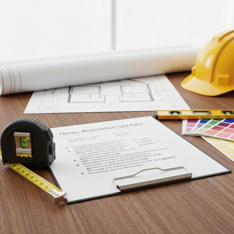 House Renovation Quote Checklist QLD